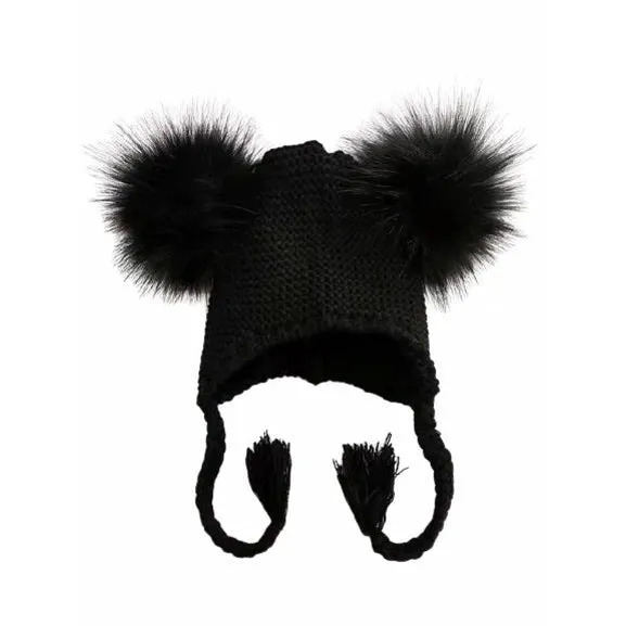 Baby Warm Knit Pompom Beanie
