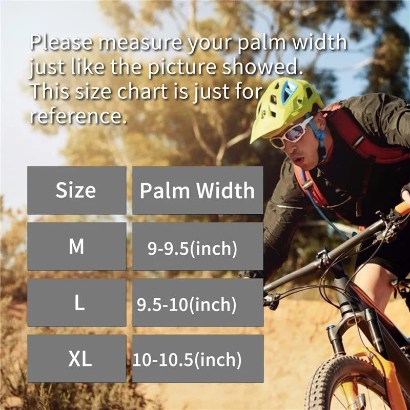 Breathable Cycling Gloves Touch Screen MTB Bike Gloves Anti-slip Reflective Sport Fitness Running Bicycle Gloves
