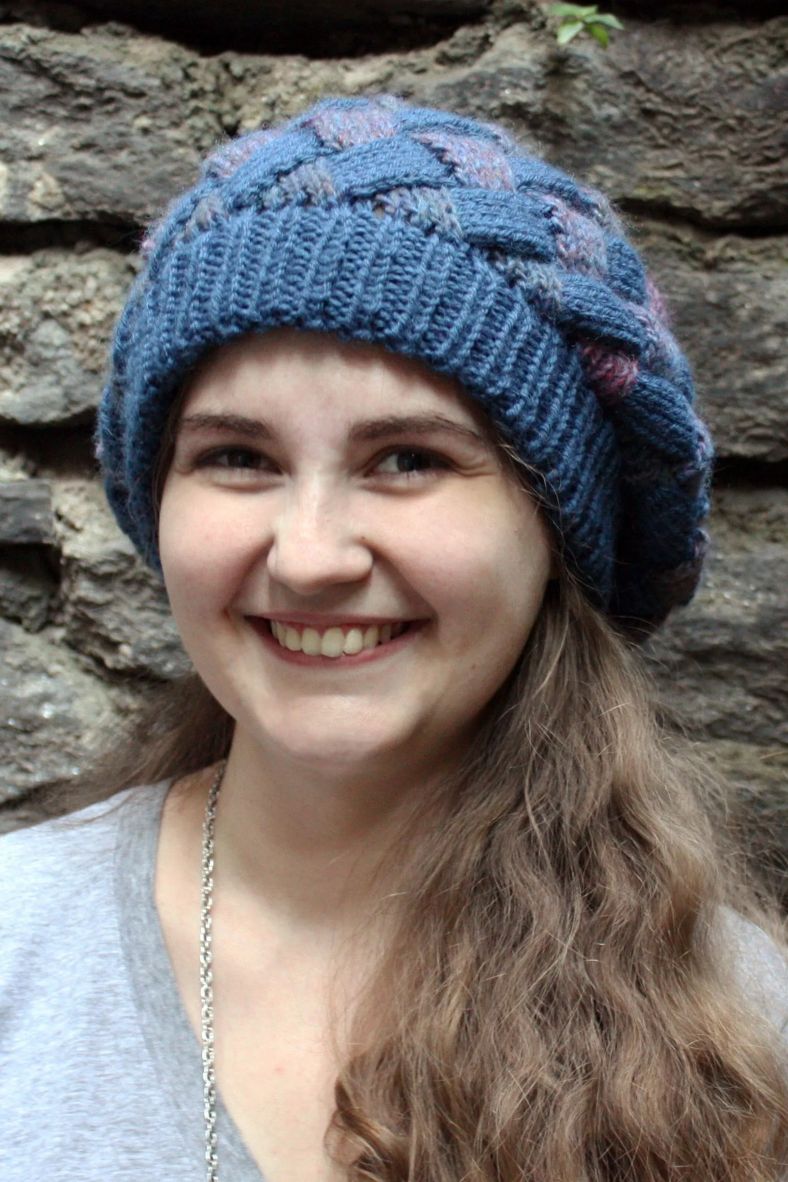 Entrelac Beret (Knit)