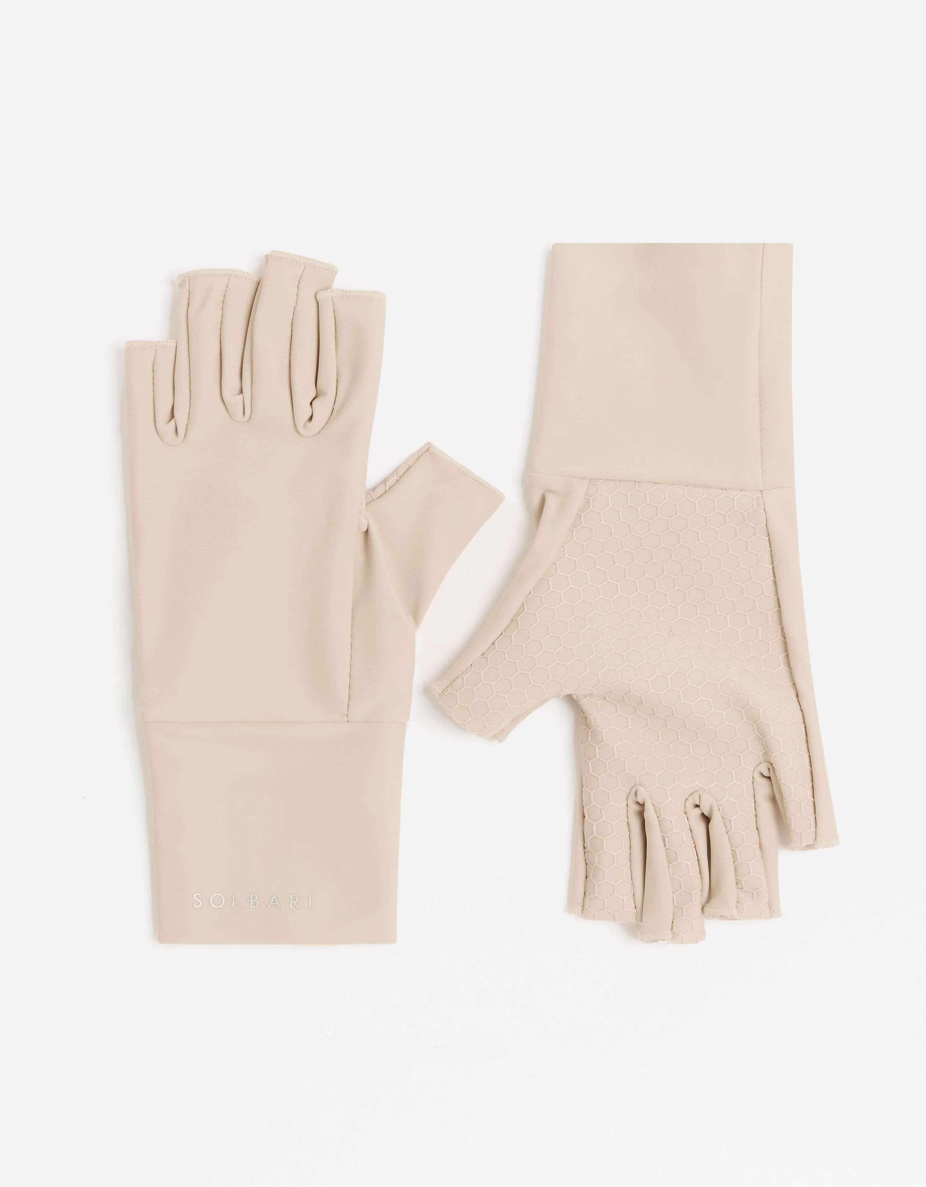 Fingerless Driving Gloves UPF 50  Sun Protection