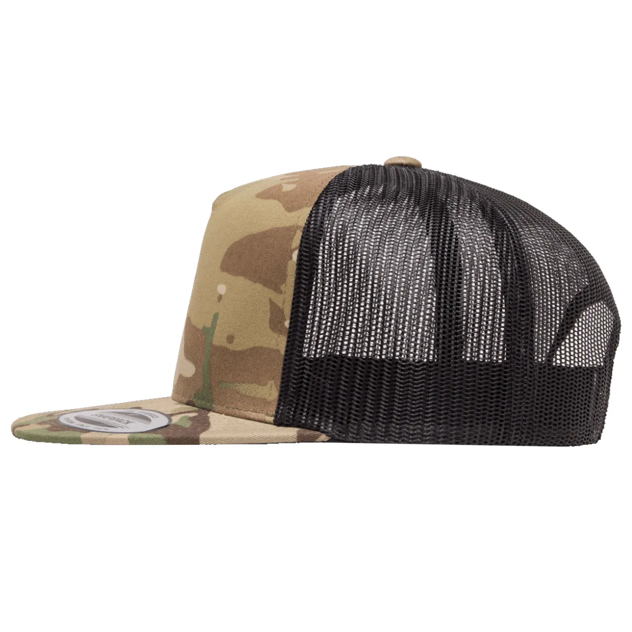 Flexfit Yupoong Classics Multicam Trucker Adjustable Snapback Cap