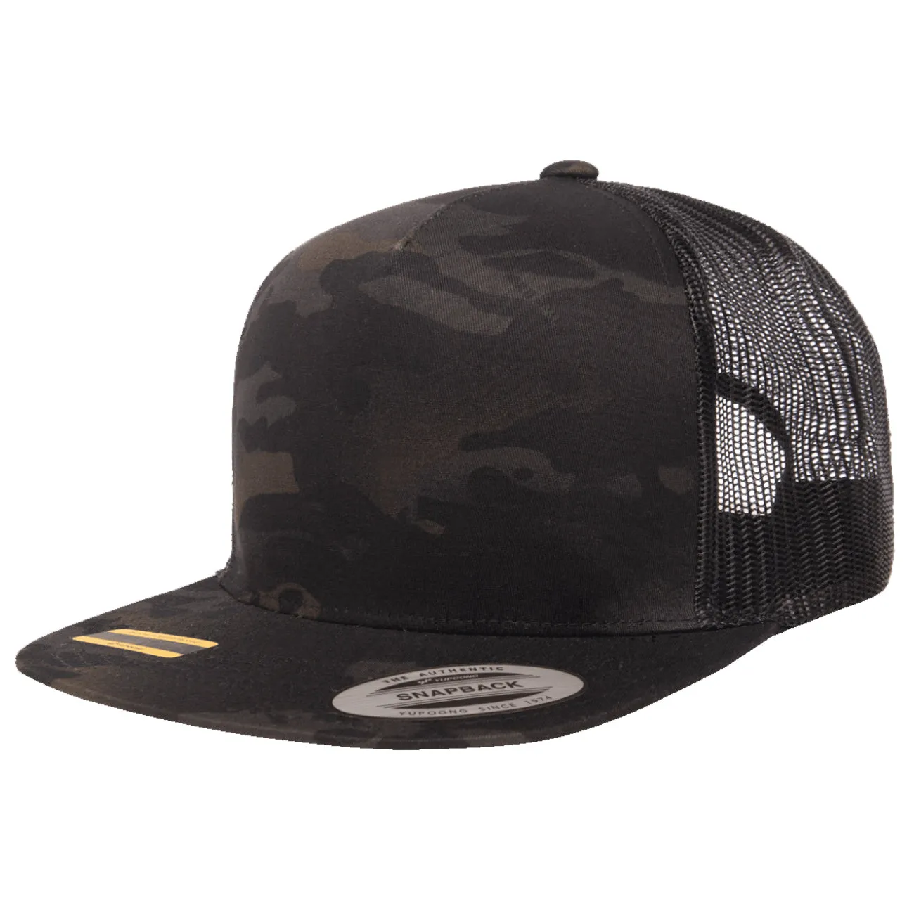 Flexfit Yupoong Classics Multicam Trucker Adjustable Snapback Cap