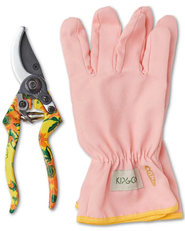 GARDEN SECATEURS   GLOVES SET | Passiona