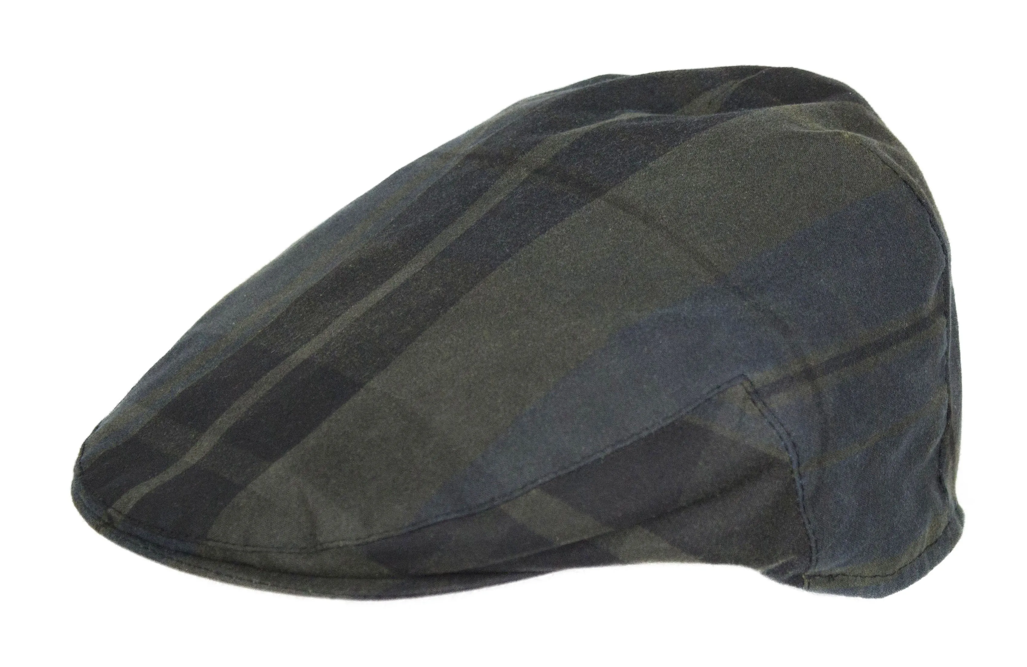HW49 - Tartan Wax Flat Cap - DUNDEE