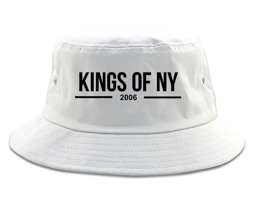 Kings Of NY 2006 Logo Lines Bucket Hat