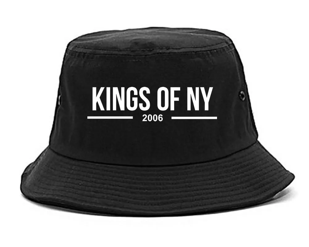 Kings Of NY 2006 Logo Lines Bucket Hat