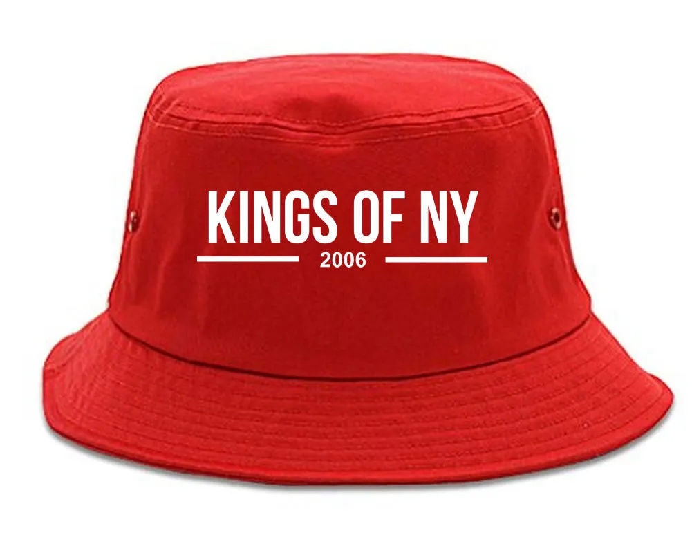 Kings Of NY 2006 Logo Lines Bucket Hat