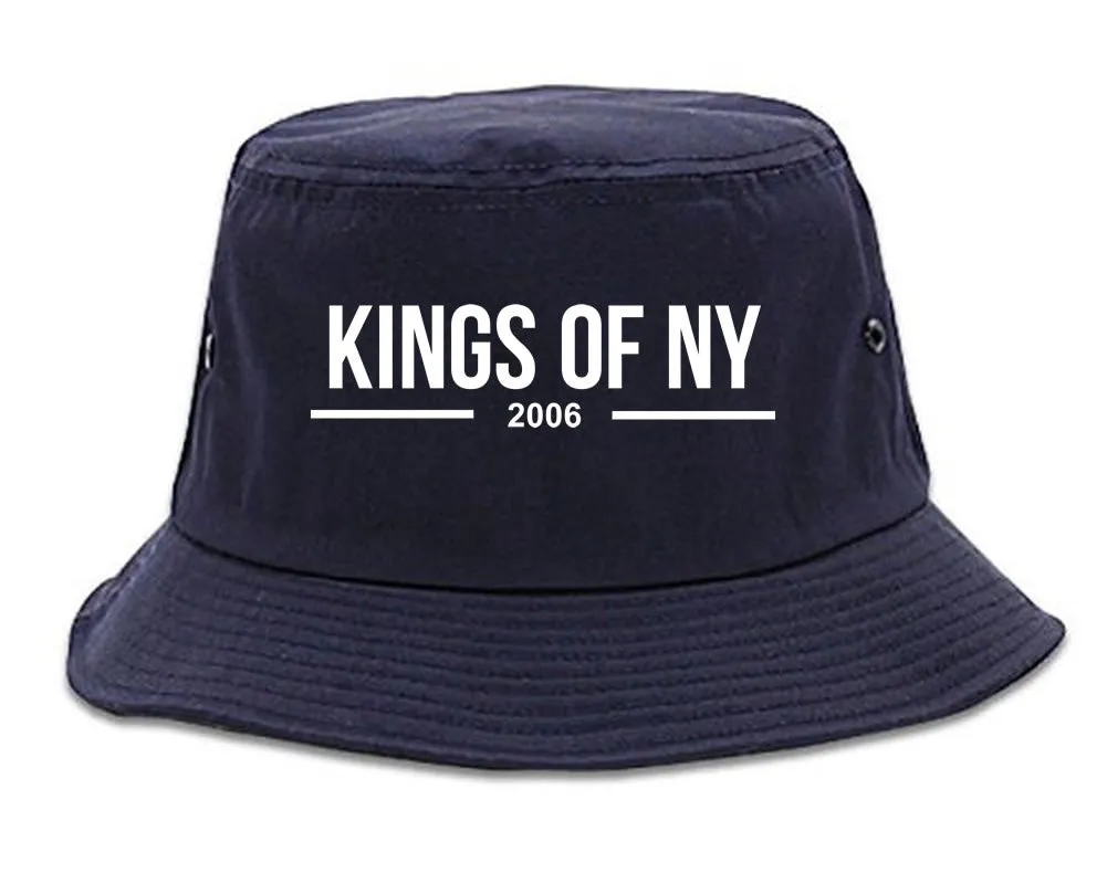 Kings Of NY 2006 Logo Lines Bucket Hat