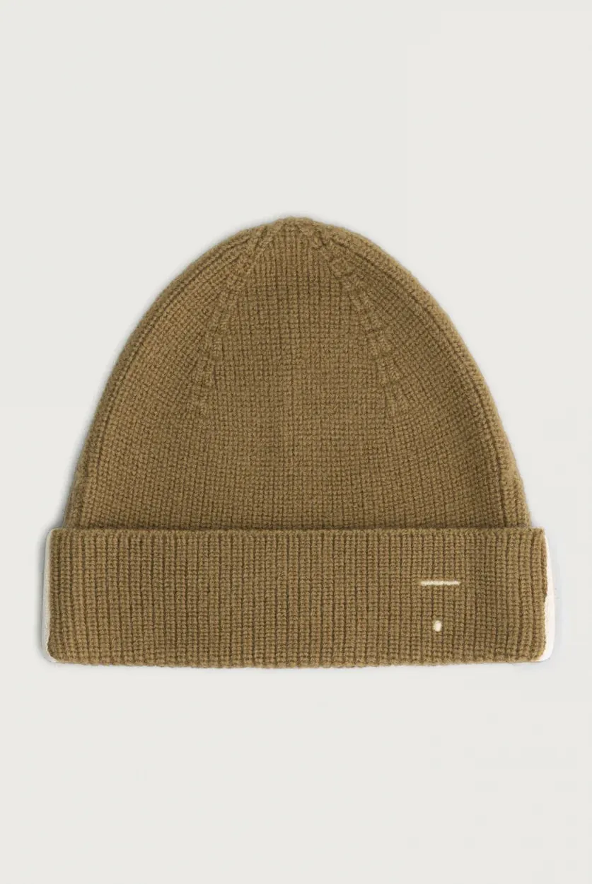Knitted Beanie, Peanut