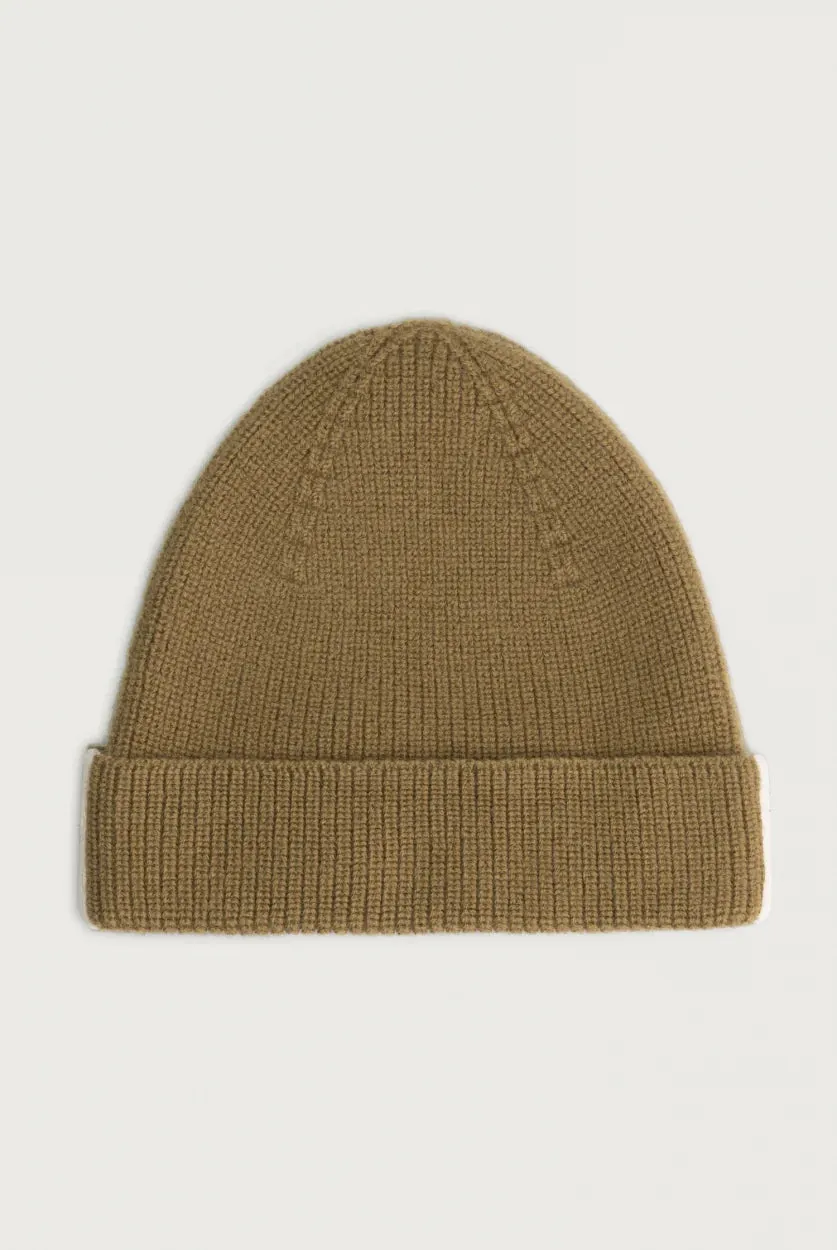 Knitted Beanie, Peanut