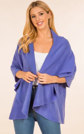 PN273 Basic Solid Multi Way Shawl Vest