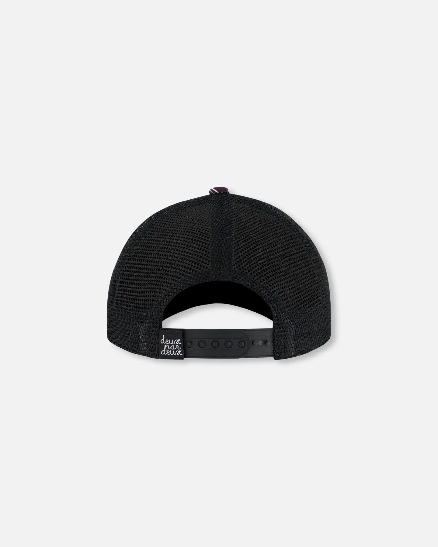 Printed Cap Black And Blue And Pink Items