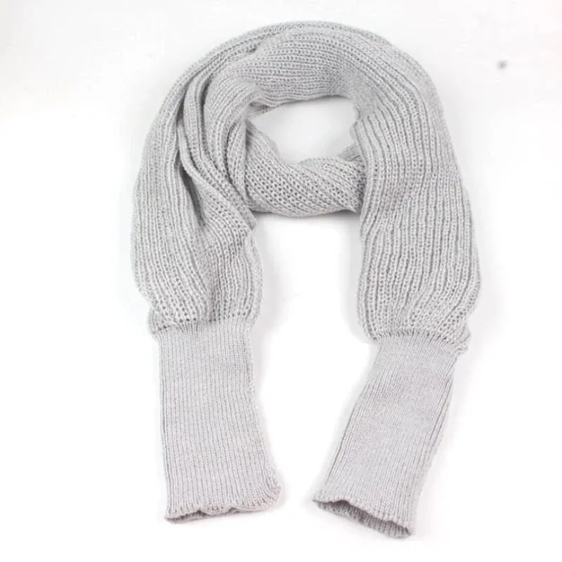 Sleeved- the Knit Shoulder Wrap Shawl With Sleeves 10 Colors