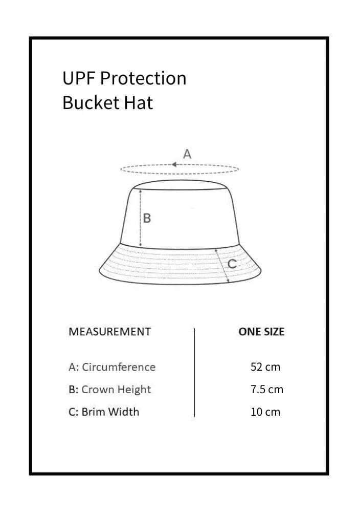 Sun Protection Reversible Bucket Hat