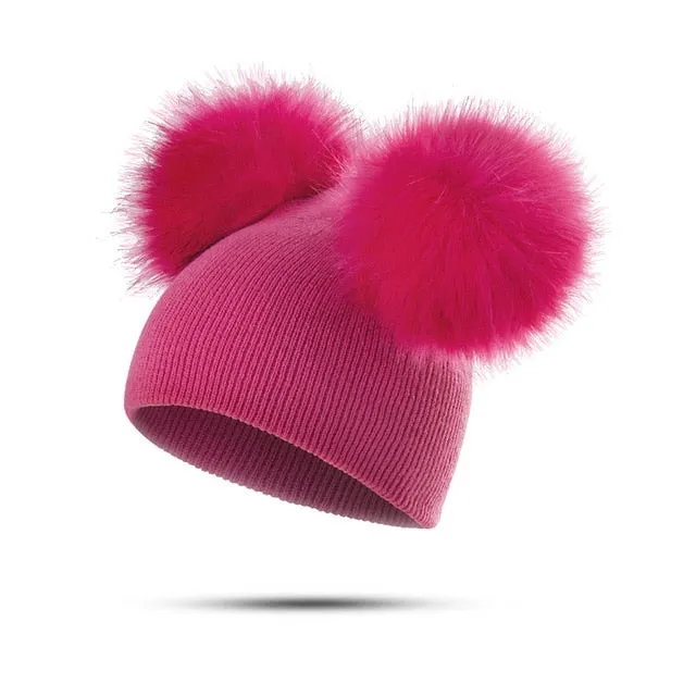 Winter Pompom Hat