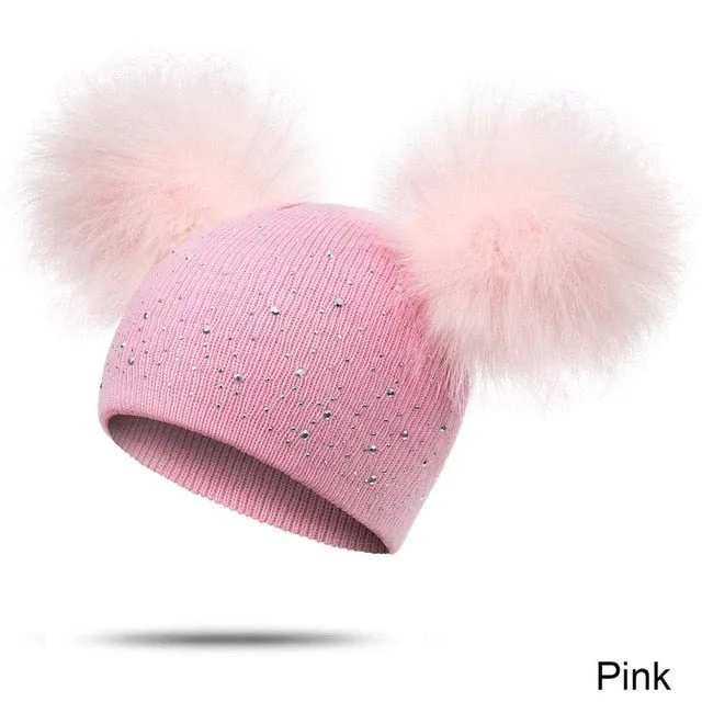 Winter Pompom Hat