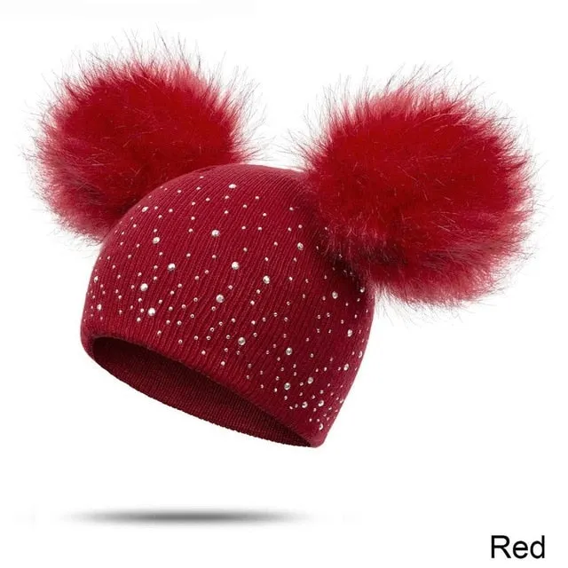 Winter Pompom Hat