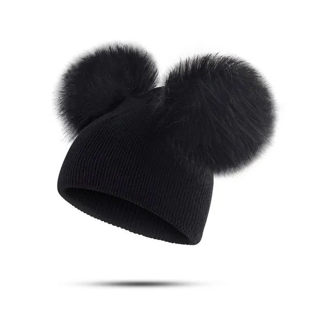 Winter Pompom Hat
