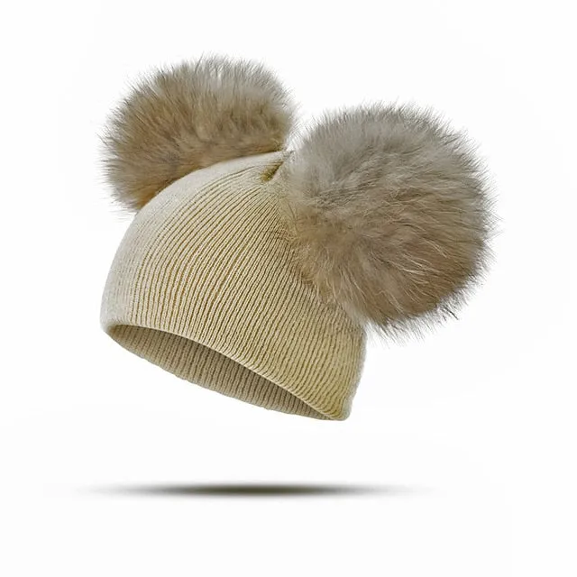 Winter Pompom Hat