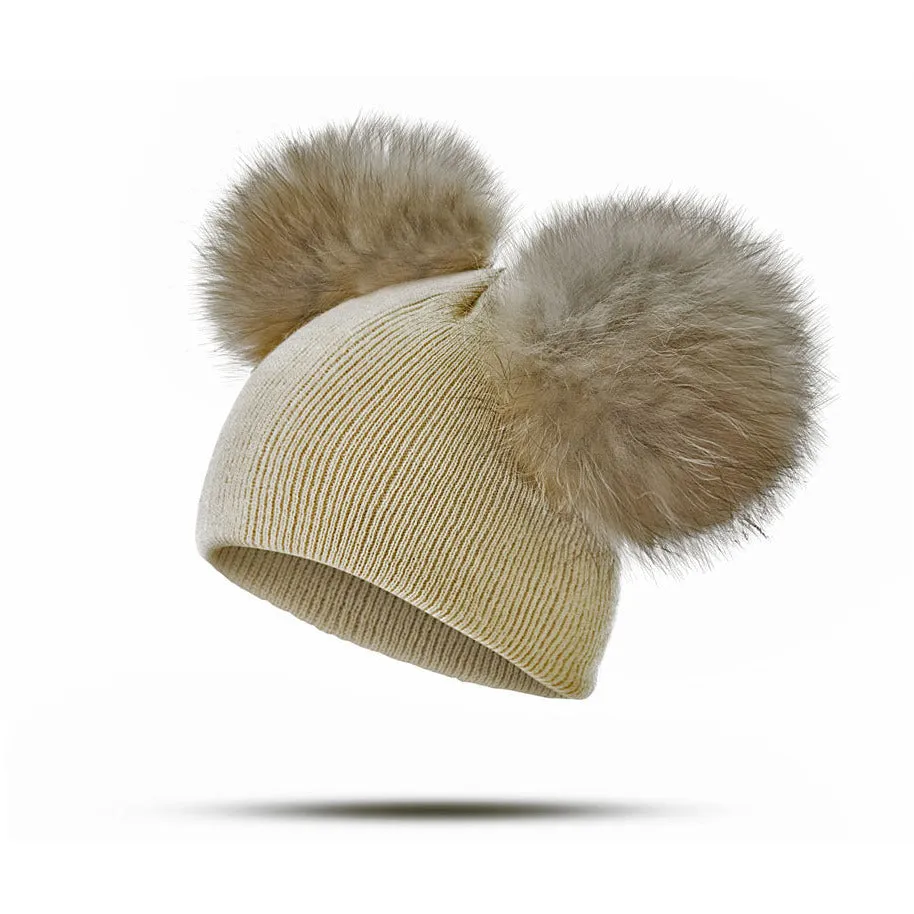 Winter Pompom Hat