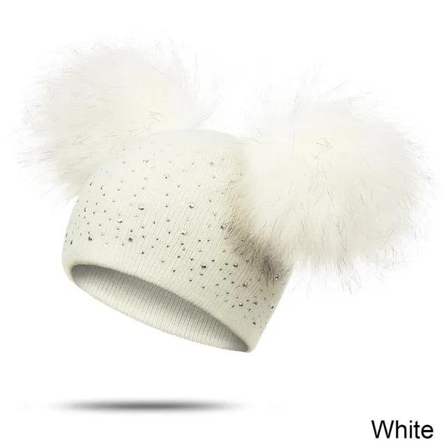 Winter Pompom Hat
