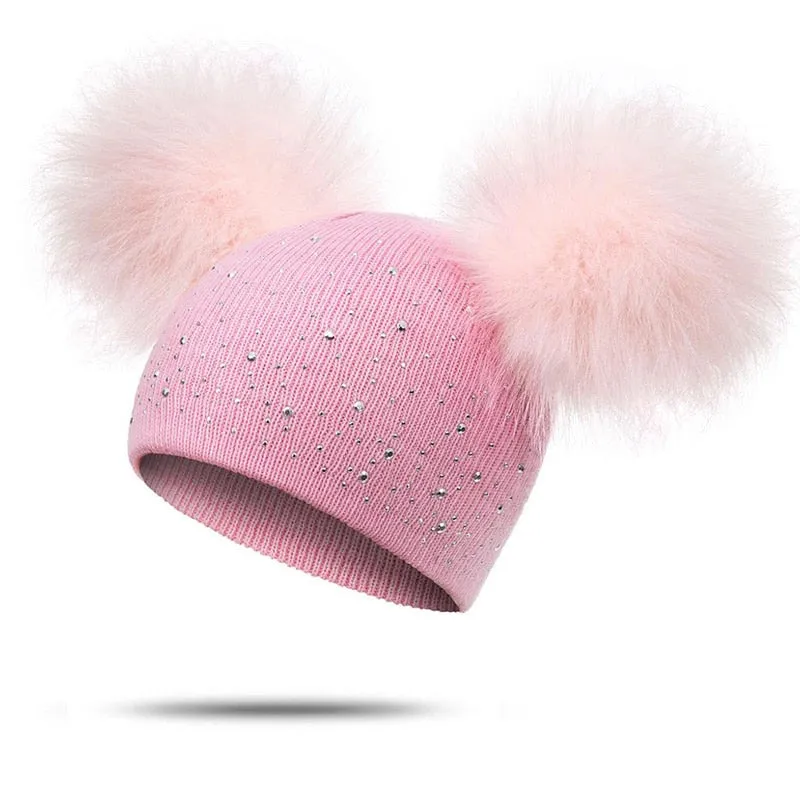 Winter Pompom Hat