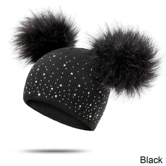 Winter Pompom Hat