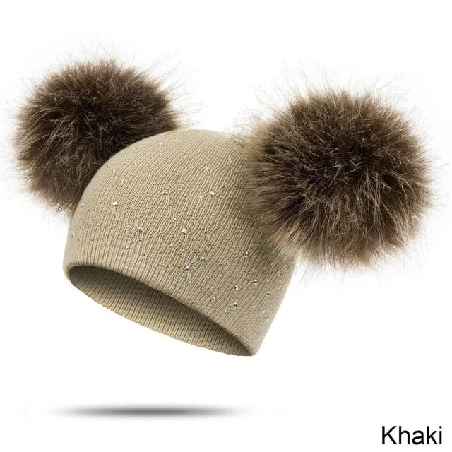 Winter Pompom Hat