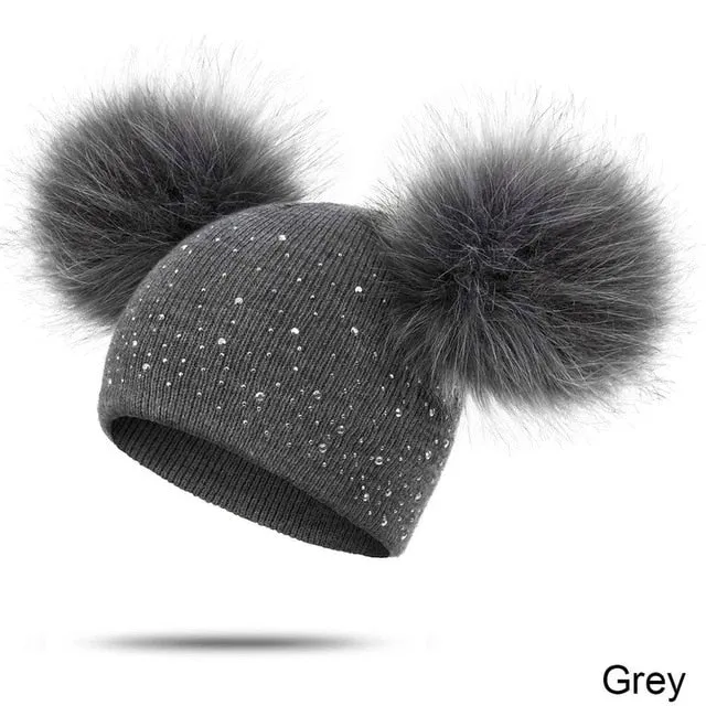 Winter Pompom Hat