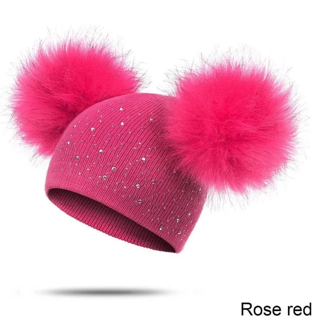 Winter Pompom Hat